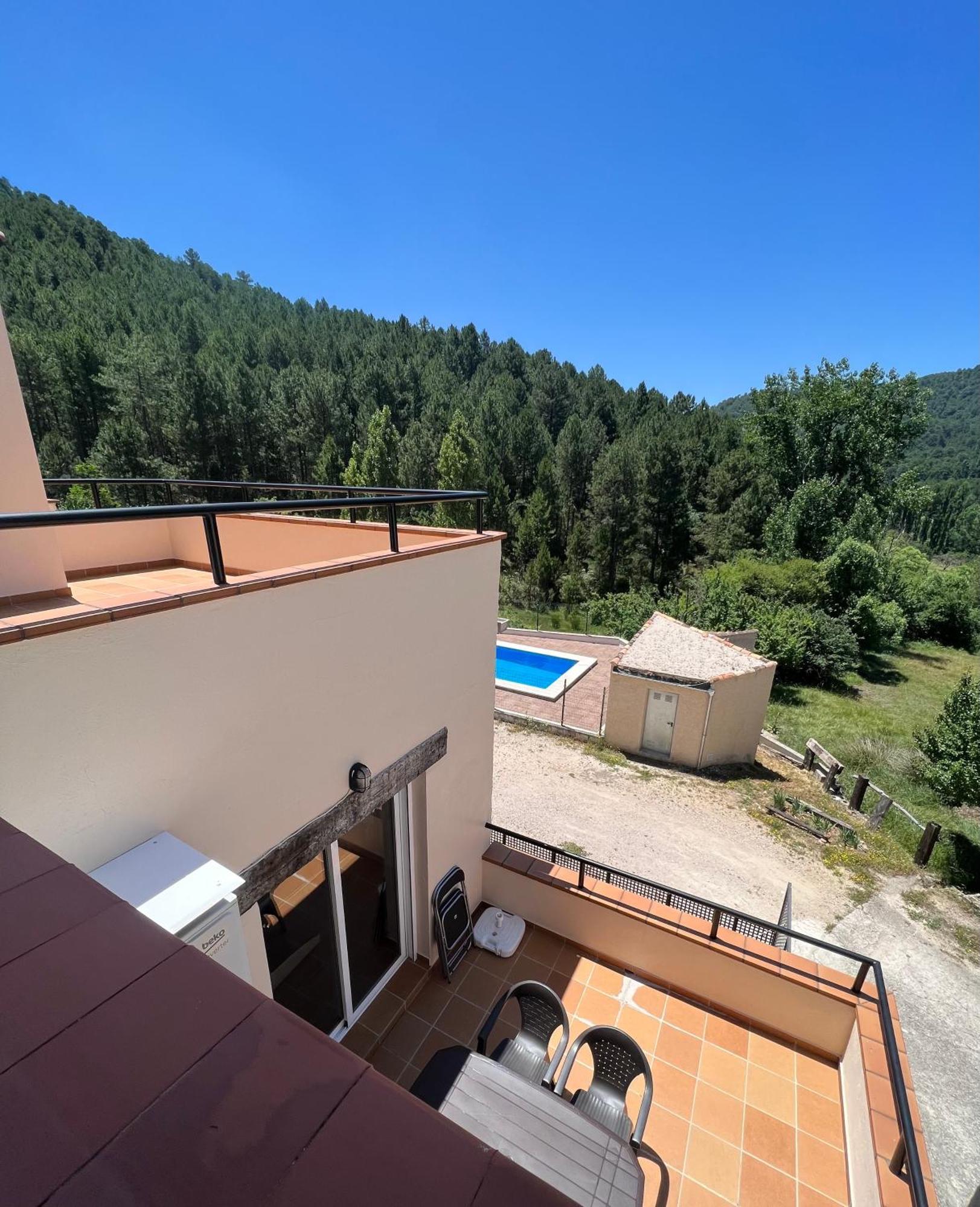 Duplex Rio Madera Leilighet Segura de la Sierra Eksteriør bilde